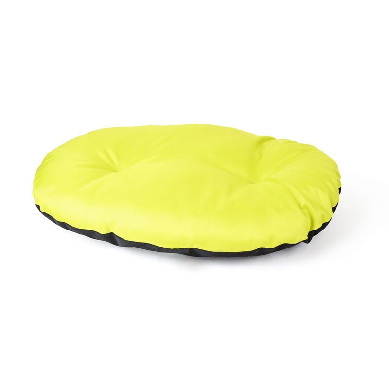 L'Isola dei Tesori Cuscino ovale in giallo e nero 65x42 cm