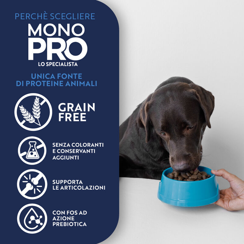 Monopro Dog Adult Medium&Large Grain Free Tacchino 3 kg