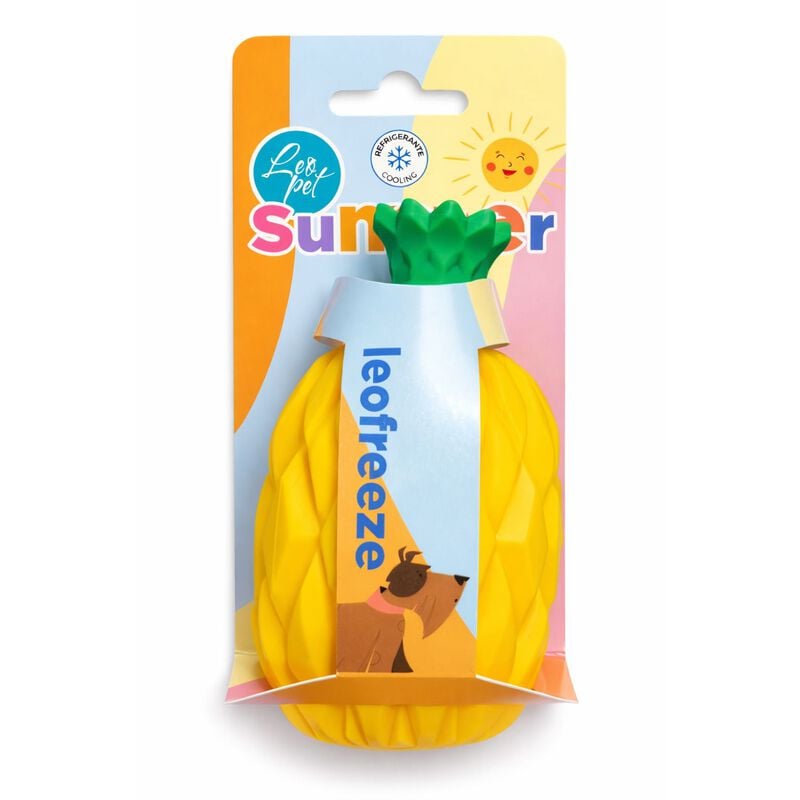 Leo Pet Leofreeze gioco refrigerante Ananas 6,5x12 cm