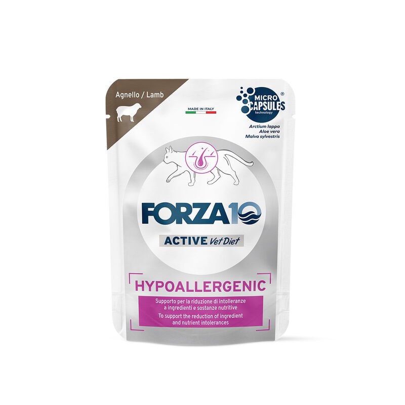 Forza 10 Active Vet Diet Cat Adult Hypoallergenic Agnello 80gr