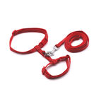 Petup Pettorina con Guinzaglio 10mm Rosso