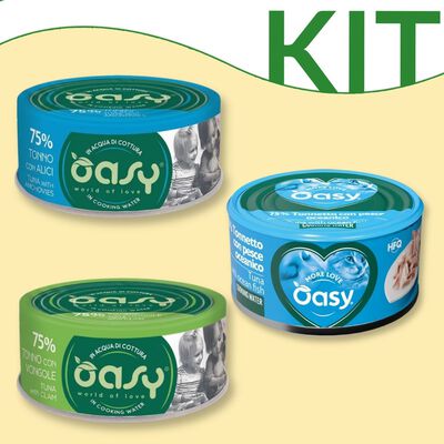 Kit Degustazione Oasy More Love Cat Adult 70 gr