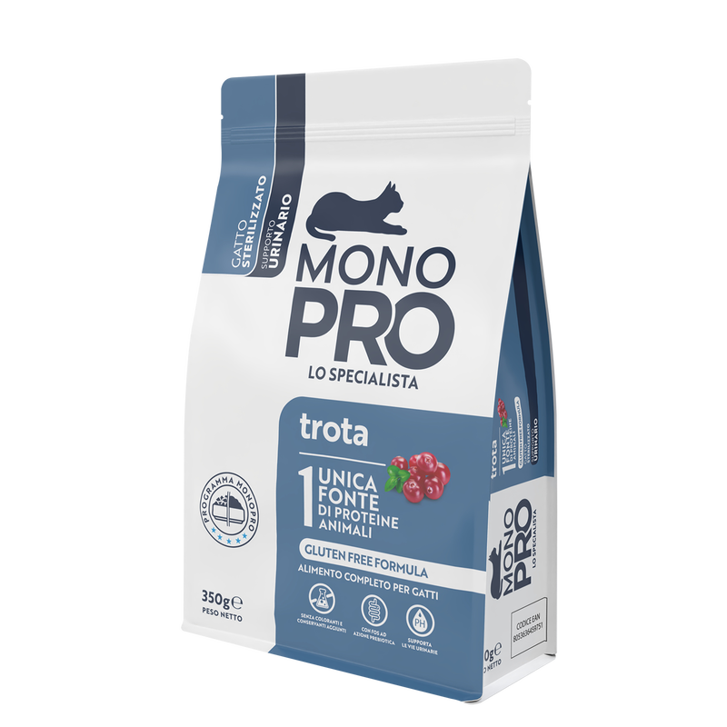 Monopro Cat Sterilised Trota 350gr