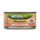 Naturalpet Premium Cat Adult Tonnetto con salmone 70gr