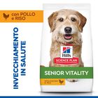 Hill's Science Plan Dog Senior Vitality Small & Mini Mature Adult 7+ al Pollo e Riso 1,5 kg 
