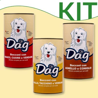 Kit degustazione Dag dog adult all breeds 1240 gr
