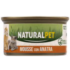 Naturalpet Cat Adult Mousse con Anatra 85 gr