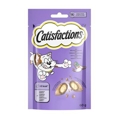 Catisfactions Snack per Gatto con Anatra 60 gr