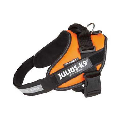 Julius-K9 Pettorina per cani IDC Powerharness Tg. 0 Arancione Fluo