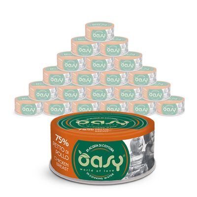 Oasy More Love Cat Adult Petto di Pollo 70 gr