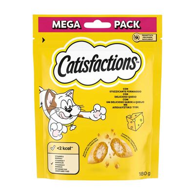 Catisfactions Snack per Gatto al Formaggio 180 gr