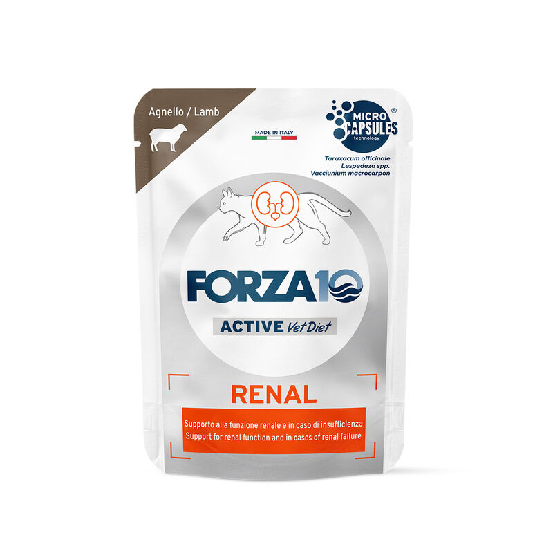 Forza 10 Active Vet Diet Cat Adult Renal Agnello 80gr