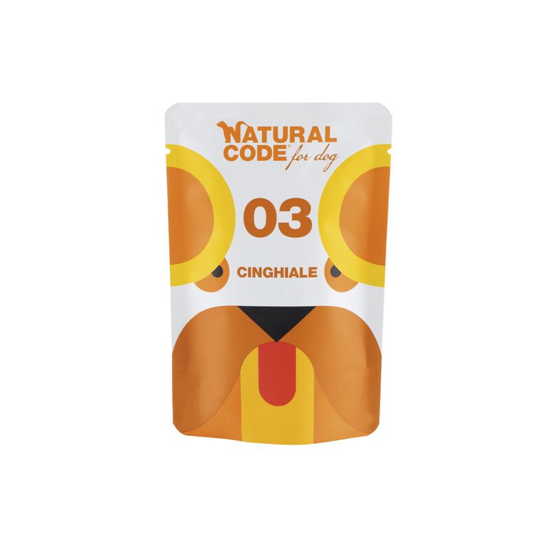 Natural Code Dog P03 Cinghiale 100 gr