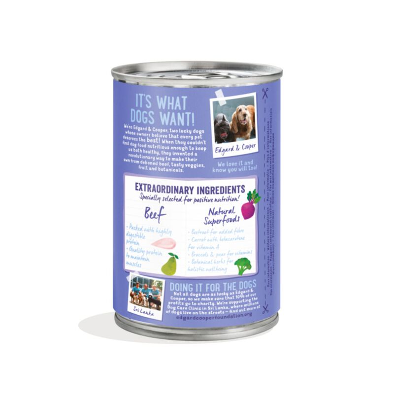 Edgard & Cooper Dog Adult Manzo 400 gr