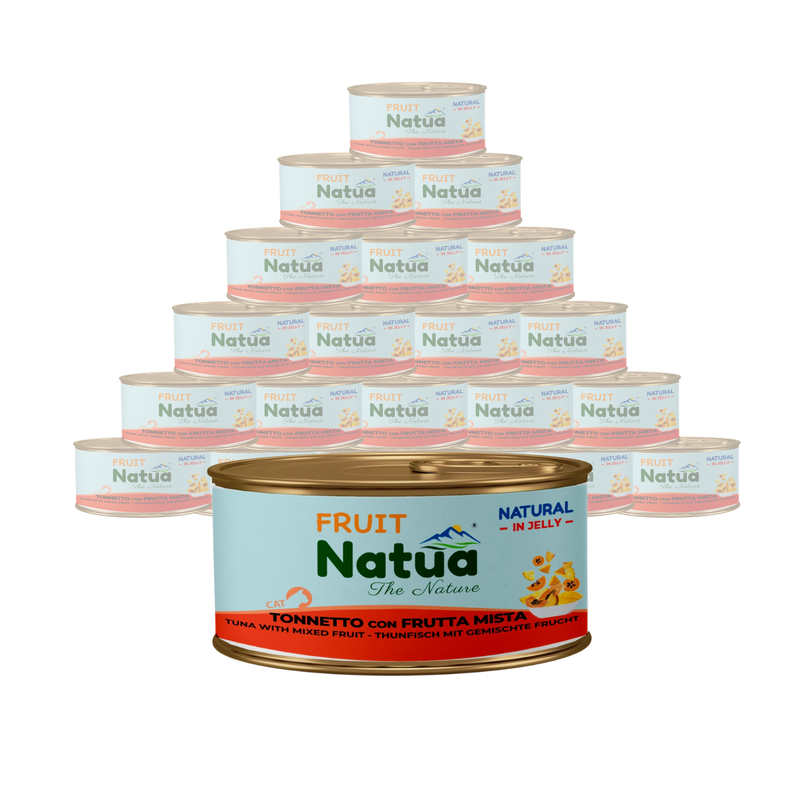 Natua Natural Cat Adult Tonnetto con frutta mista in jelly 85gr