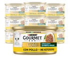 Gourmet Gold Cat Adult con Straccetti di Pollo 85 gr
