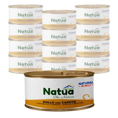 Natua Natural Dog Adult Pollo con carote in jelly 85 gr