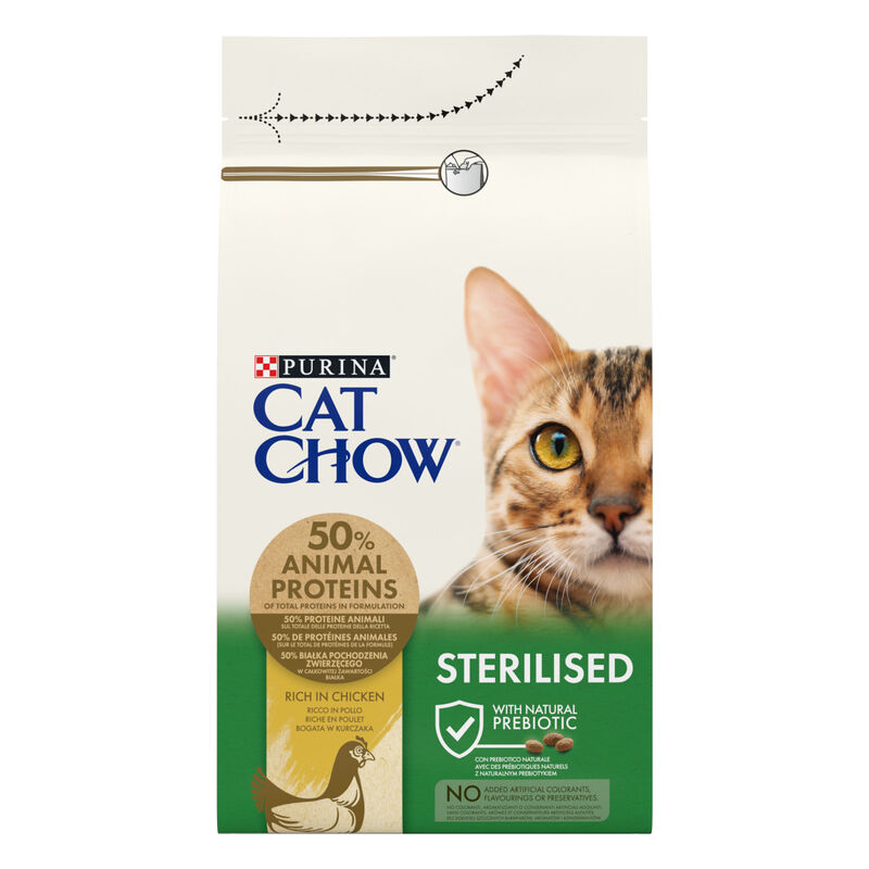 Cat Chow Sterilized ricco in Pollo 10 kg