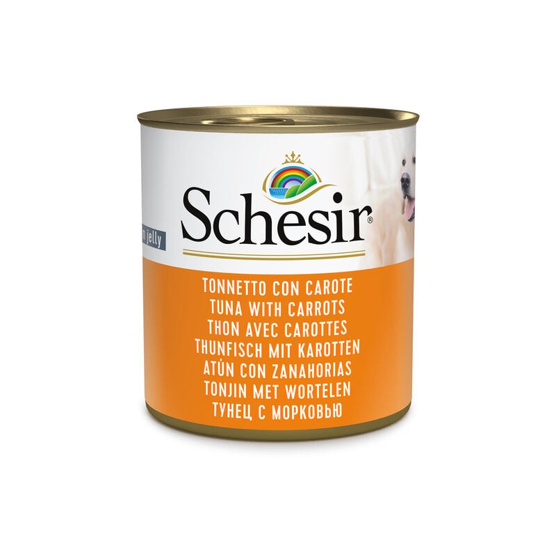 Schesir Dog Tonnetto con Carote 285 gr