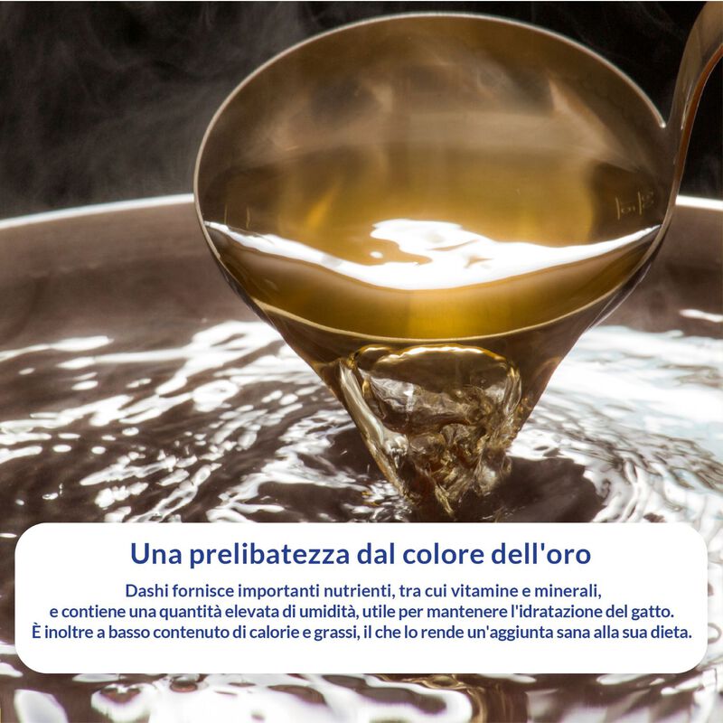 Ciao Dashi Delights Delicati Fiocchi di Pollo e Salmone in brodo Dashi 40 gr