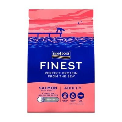 Fish4dogs Finest Dog Adult Large Salmone 1,5 kg