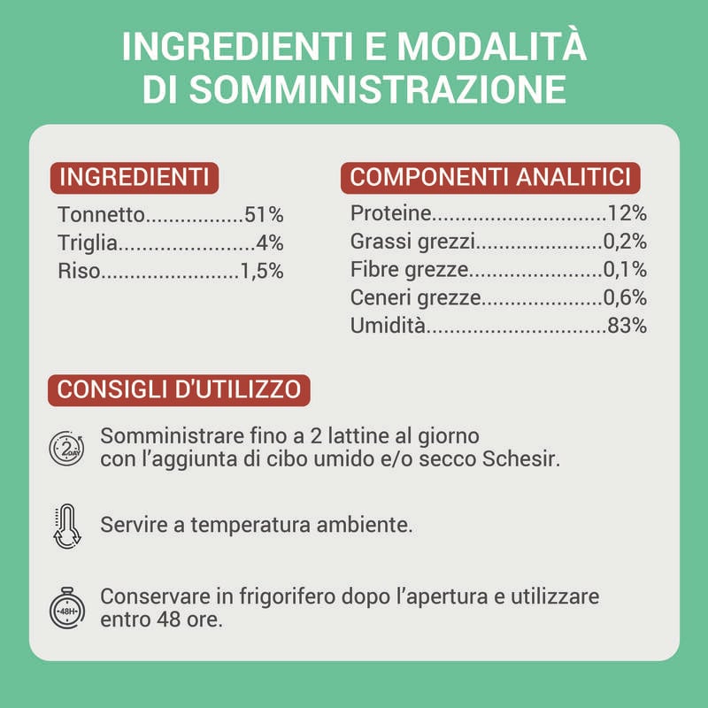 Schesir Cat Tonnetto con Triglia in Brodo di Pesce 70 gr