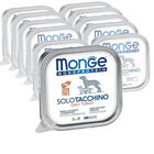 Monge Monoprotein per cani adulti Pat&eacute; Solo Tacchino 150 gr
