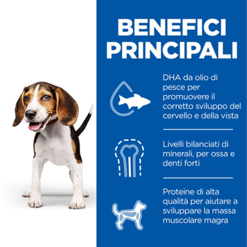 Hill's Science Plan Dog Puppy con Pollo Lattina 370 gr