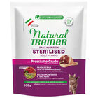 Natural Trainer Cat Adult Sterilised Prosciutto Crudo 300 gr