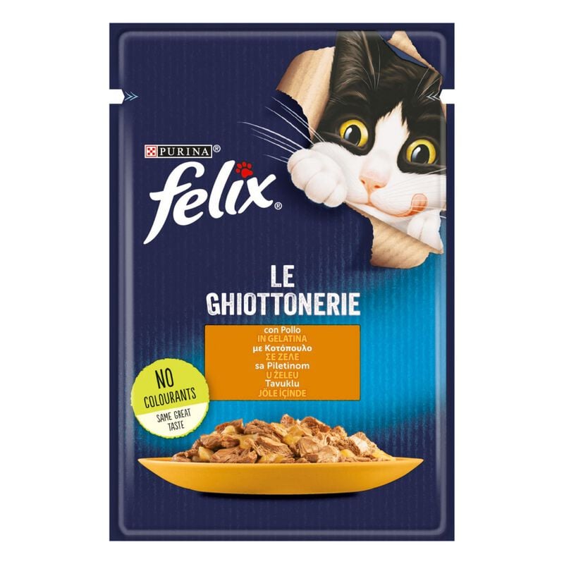 Felix Le Ghiottonerie Cat Adult Con Pollo 85 gr
