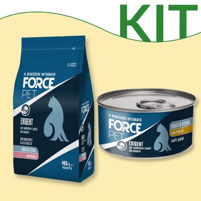 Kit degustazione Forcepet cat adult steril exigent