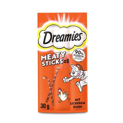 Catisfactions Snack Gatto Meaty Sticks Pollo 6 pz x 5 gr