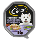 Cesar Dog Selezione dell'Orto con Agnello Tacchino e Fagiolini in Gelatina 150 gr