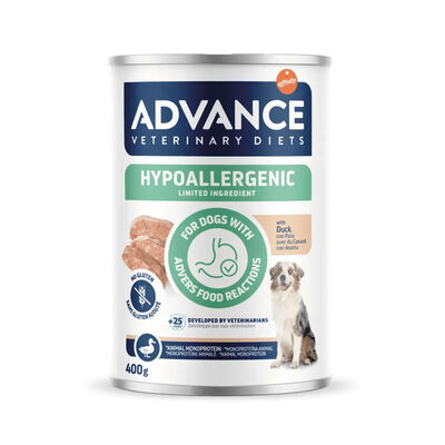 Advance Veterinary Diets Dog Hypoallergenic Anatra 400g