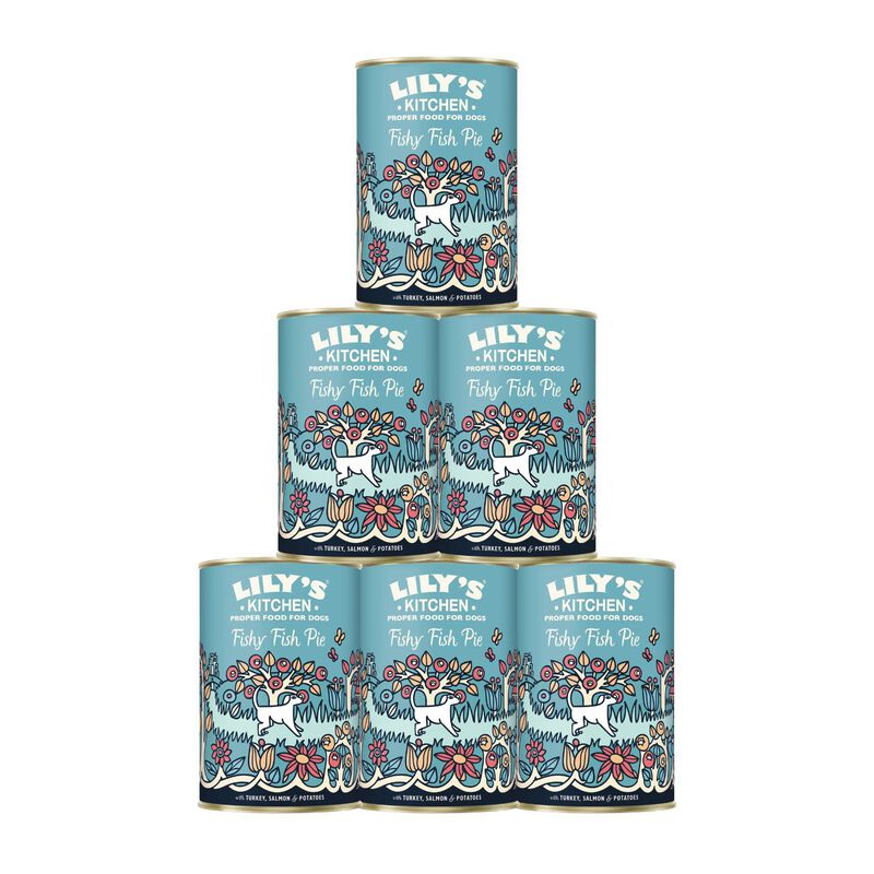Lily's Kitchen Dog Adult Fishy Fish Pie, Pesce 400gr