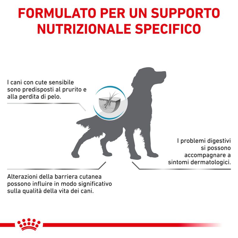 Royal Canin Veterinary Diet Dog skin Care 2 kg