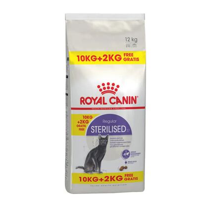 Royal Canin Cat Adult Sterilised 37 10 + 2kg omaggio