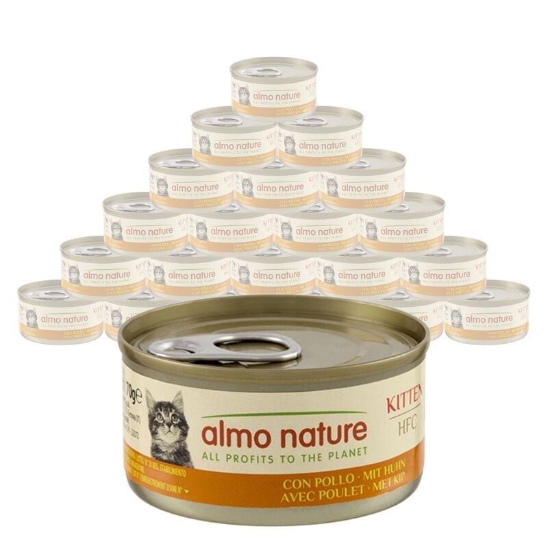 Almo Nature HFC Natural Cat Kitten con Pollo 70 gr