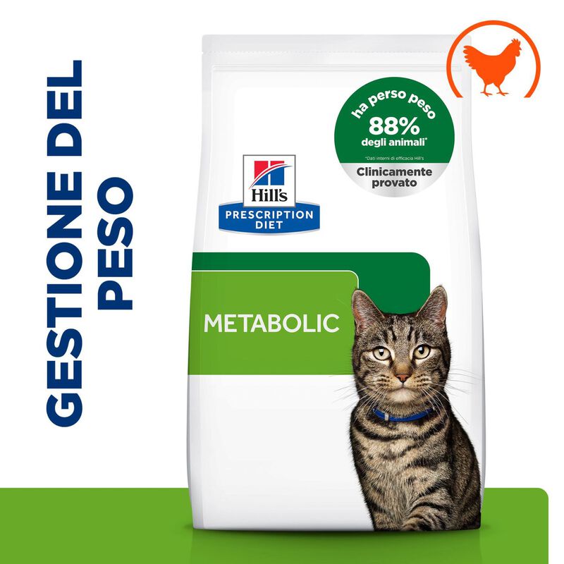 Hill's Prescription Diet Cat Metabolic Weight & Diabetes Management con Pollo 3 kg
