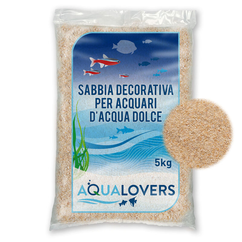 Aqualovers Sabbia Quarzo rosa 5 kg