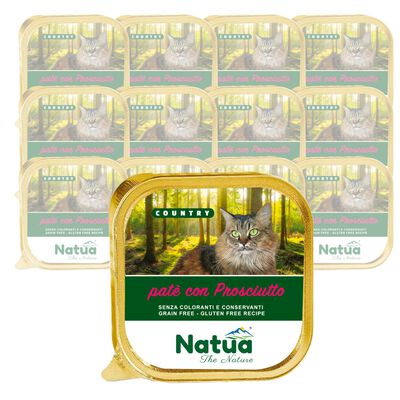 Natua Country Cat Adult Sterilised Prosciutto 100 gr