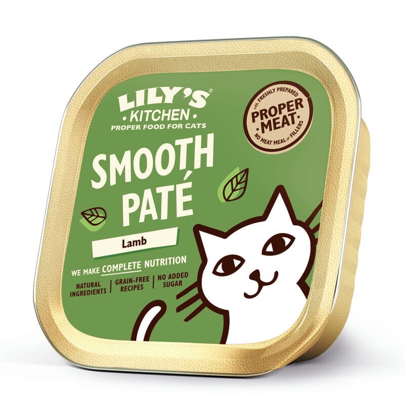Lily's Kitchen Cat Adult Smoot Pat&eacute; Agnello 85 gr