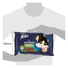 Felix Le Ghiottonerie Selezioni con verdure Salmone&zucchine e Trota&fagiolini 4 pz x 85 gr