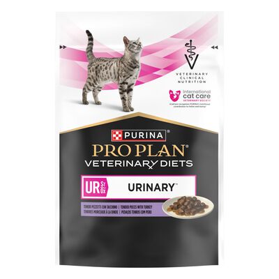 Purina Pro Plan Veterinary Diet Urinary Gatti adulti Bocconcini in salsa al Tacchino 85 gr