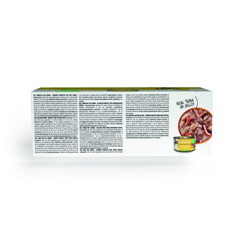 Schesir Cat Tonnetto con Surimi 6x85 gr