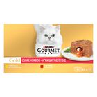 Gourmet Gold Cuore Morbido con Pollo e Manzo 85grx4pz