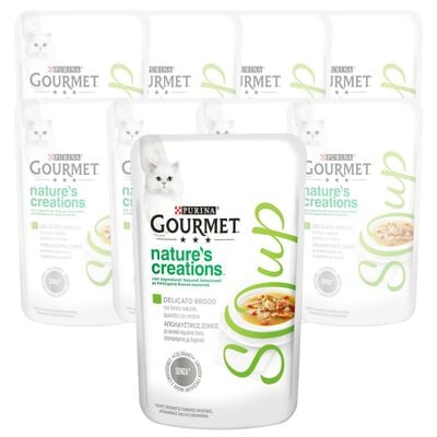Gourmet Nature's Creation Soup Cat Adult Tonno&Verdure 40 gr