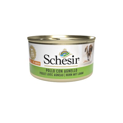 Schesir Dog Pollo con Agnello 85 gr