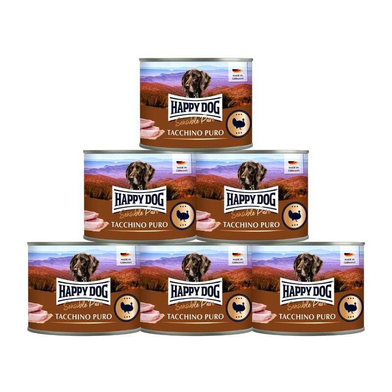 Happy Dog Sensible Pure Tacchino Puro 200 gr