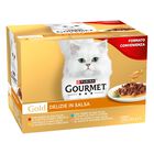 Gourmet Gold Cat Adult Multipack Delizie in Salsa 24 x 85 gr